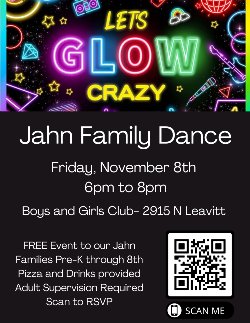 Family Dance Digital Flyer